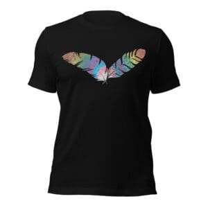Interconnected Black Tee