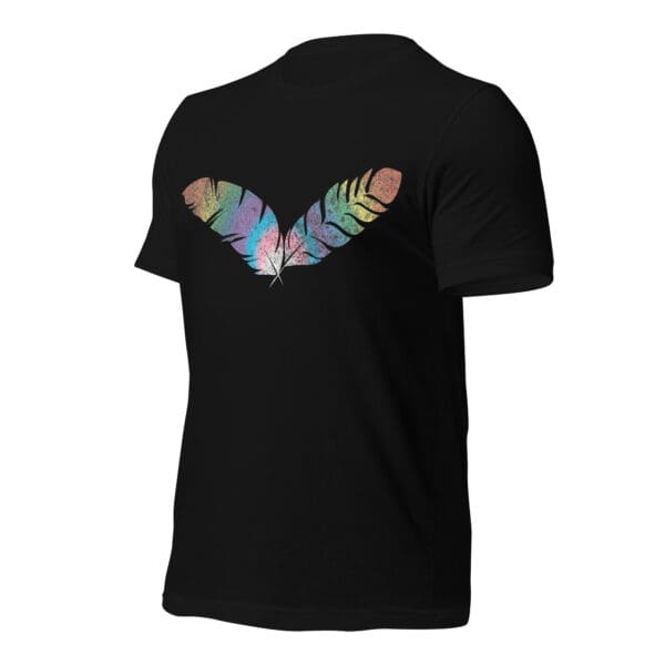 Interconnected Black Tee - Image 2