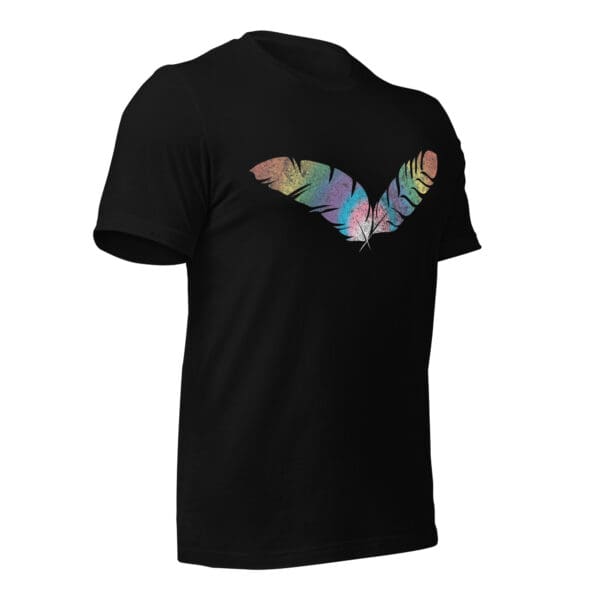 Interconnected Black Tee - Image 3