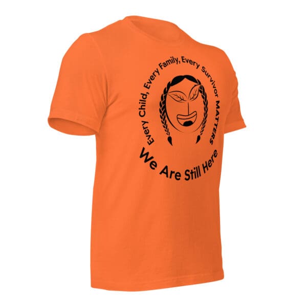 Not A Checkbox Orange Tee - Image 3